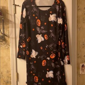 3/4 Sleeve Halloween Spandex Dress